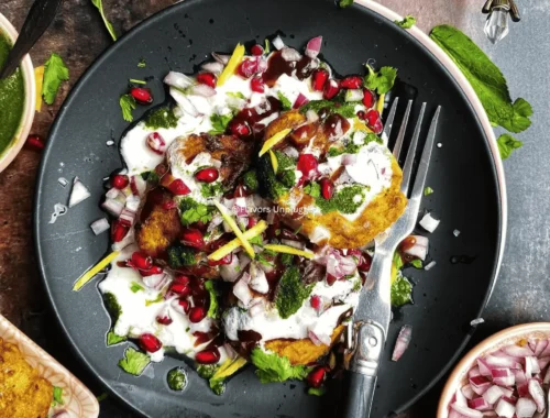 Aloo tikki chaat masala recipe